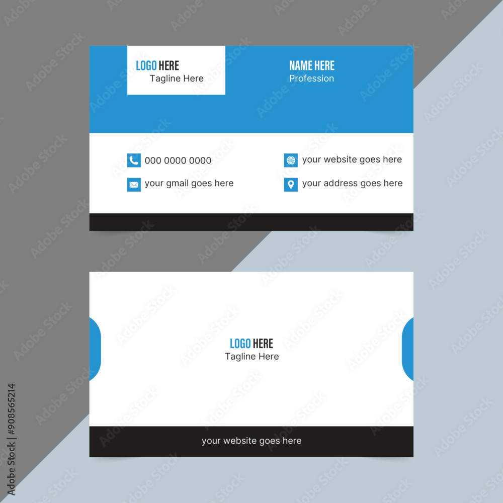 Flat design vector abstract creative business card design layout simple clean template creative business card Flat design vector abstract creative business card design layout simple clean template creative business card