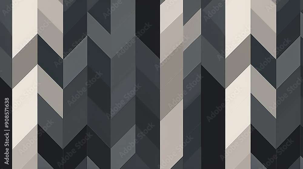 A minimalist arrow pattern in shades of gray A minimalist arrow pattern in shades of gray