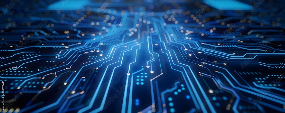 blue circuit background illustration blue circuit background illustration