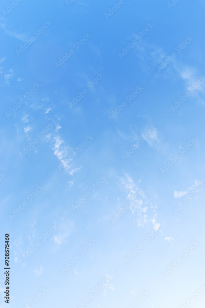 beautiful blue sky and white fluffy group of clouds with sunrise in the morning, natural background beautiful blue sky and white fluffy group of clouds with sunrise in the morning, natural background