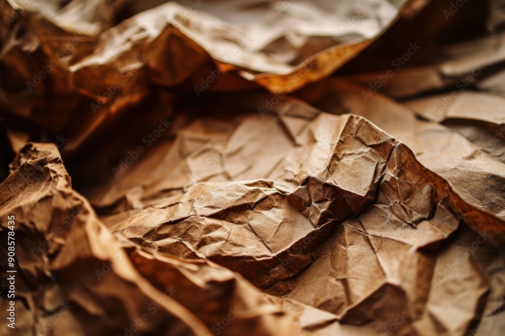 crumpled brown paper texture background crumpled brown paper texture background
