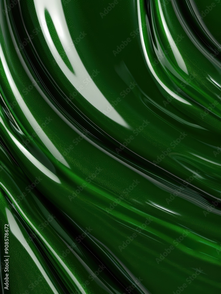 Obraz premium abstract green glass background