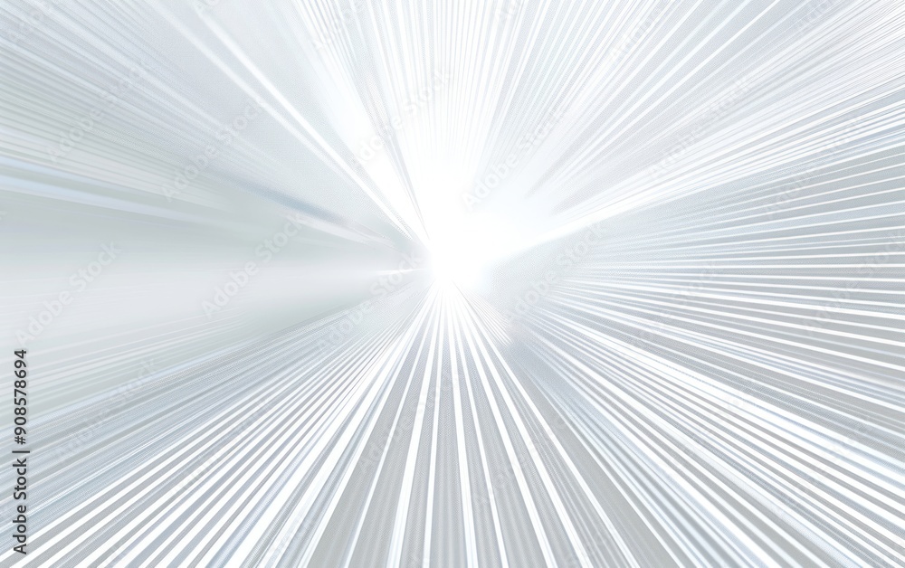 Bright abstract white light rays creating an infinite perspective, suitable for futuristic, sci-fi, or technology-themed visuals. Bright abstract white light rays creating an infinite perspective, suitable for futuristic, sci-fi, or technology-themed visuals.