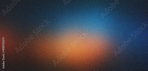 blue and orange gradient background design with grainy noise texture effect, web banner design, product design and social media, Banner poster header design.