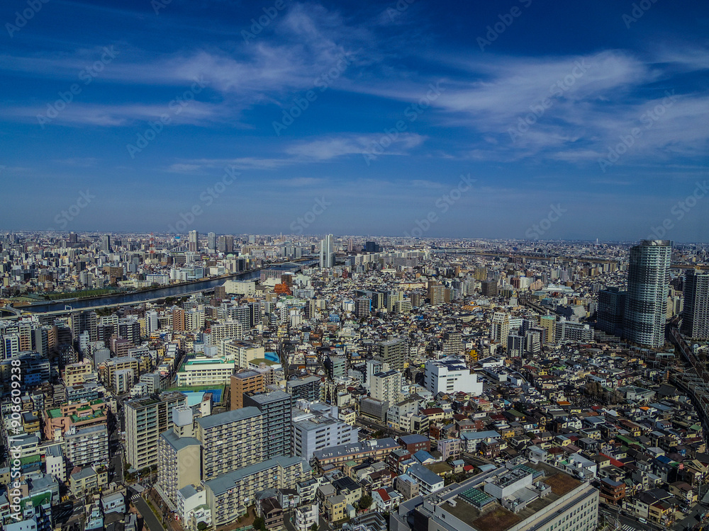 【東京都】東京スカイツリーからの眺望 【東京都】東京スカイツリーからの眺望