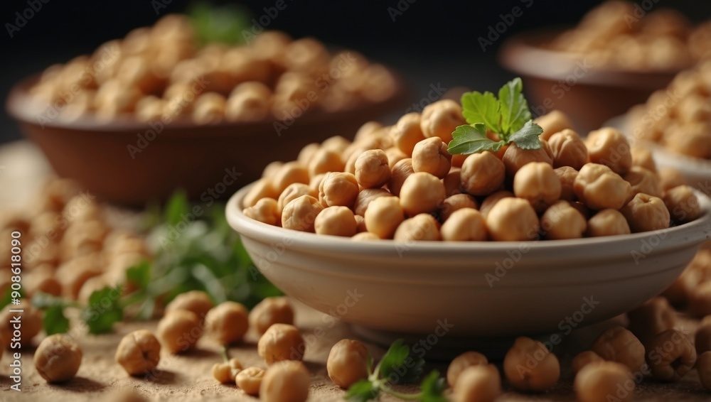 Nutty Fresh Chickpeas Star in Mediterranean Cuisine A Delicious Wholesome Focus. Nutty Fresh Chickpeas Star in Mediterranean Cuisine A Delicious Wholesome Focus.