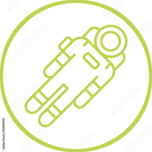 Astronaut Icon Design