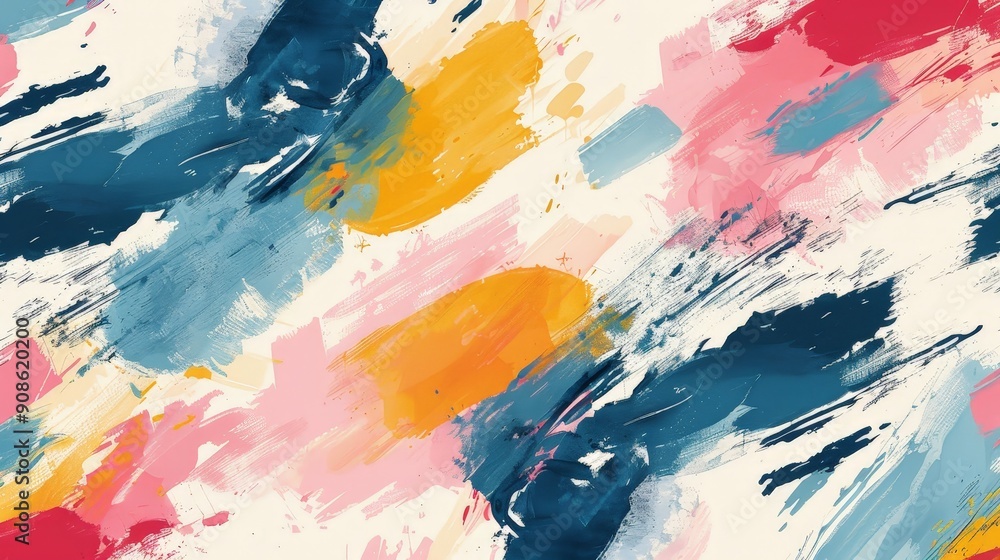 Abstract brush stroke pattern in soft colors Abstract brush stroke pattern in soft colors