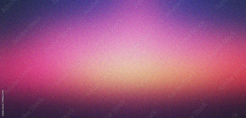 Fototapeta premium navy blue and pink gradient background design with noise texture effect, for art product design and social media, Banner poster header design.