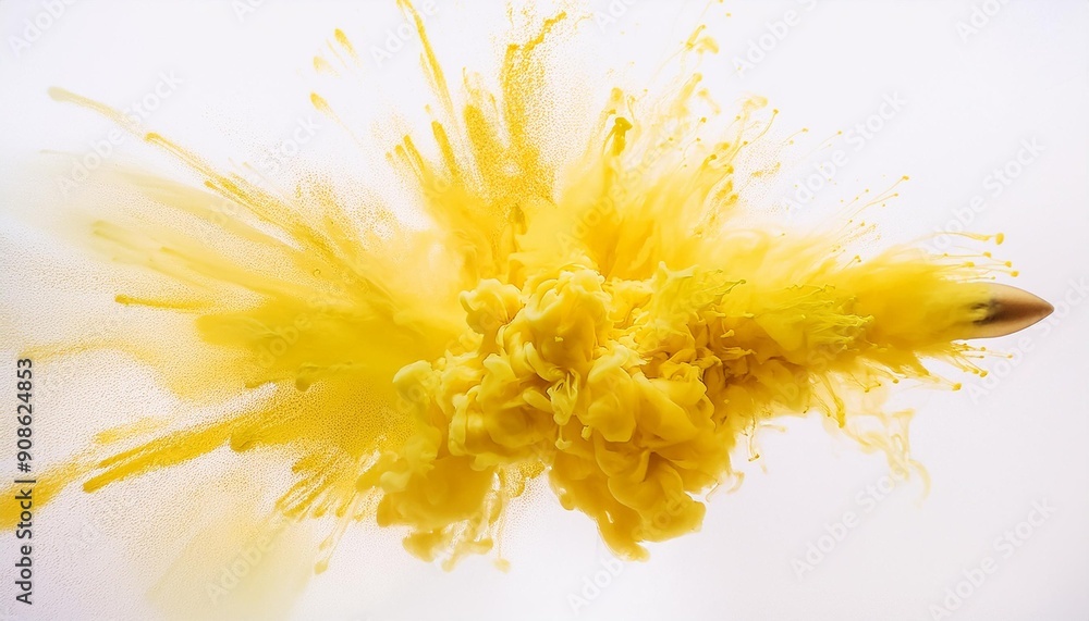yellow flower on a white background yellow flower on a white background