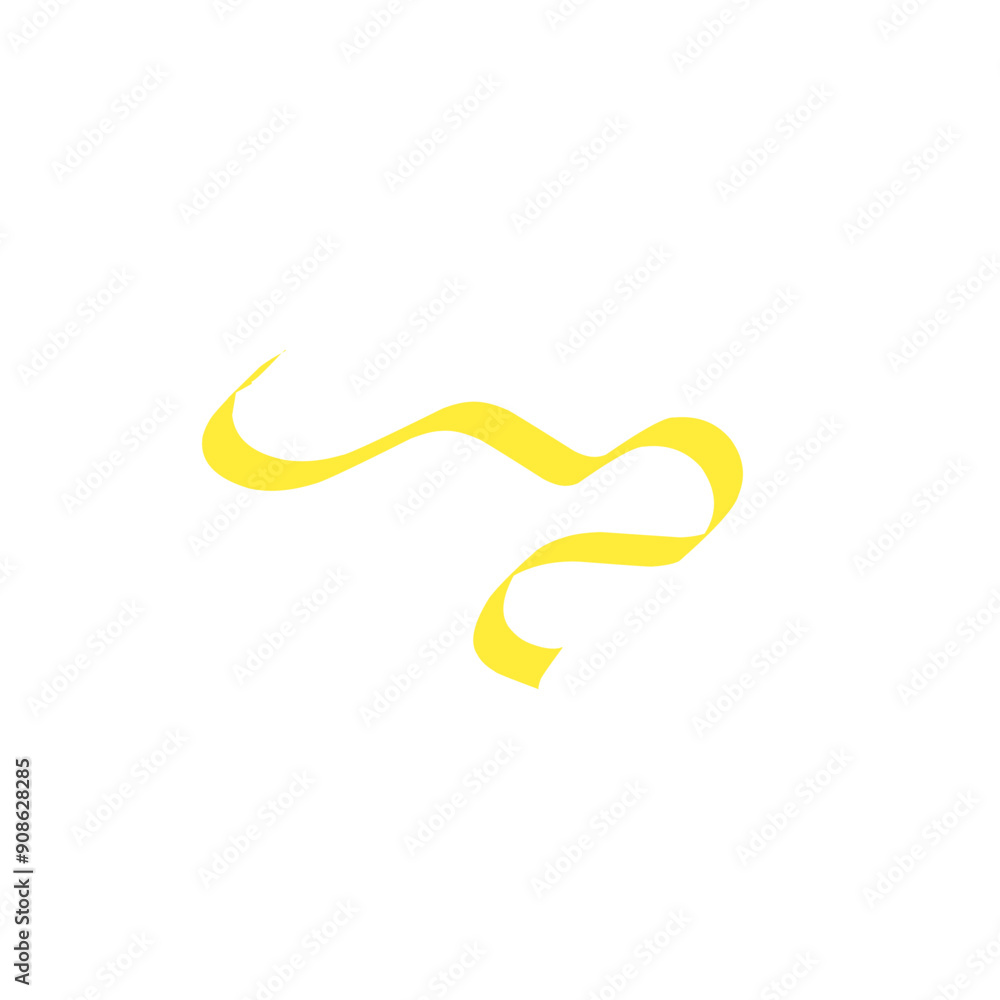 yellow ribbon line strokes yellow ribbon line strokes