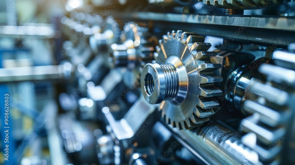 Gears and bolts in hydraulic and pneumatic systems facilitate fluid power transmission and control. Gears and bolts in hydraulic and pneumatic systems facilitate fluid power transmission and control.