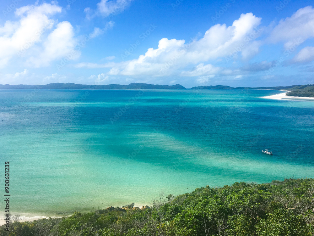 Whitehaven beach, Whitsundays island, Queensland, Australia Whitehaven beach, Whitsundays island, Queensland, Australia