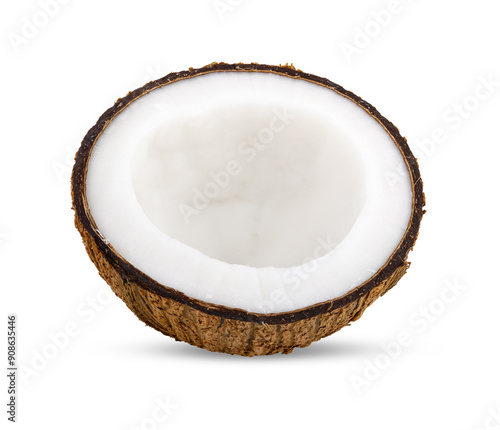 Coconut isolated on a white background