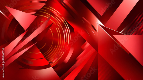 Wallpaper Mural abstract red background Torontodigital.ca