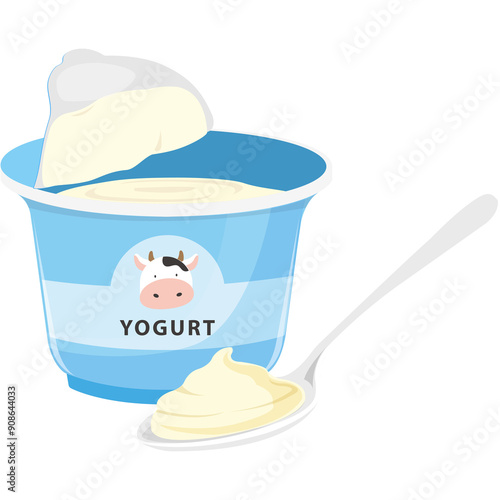 Original yogurt illustration.