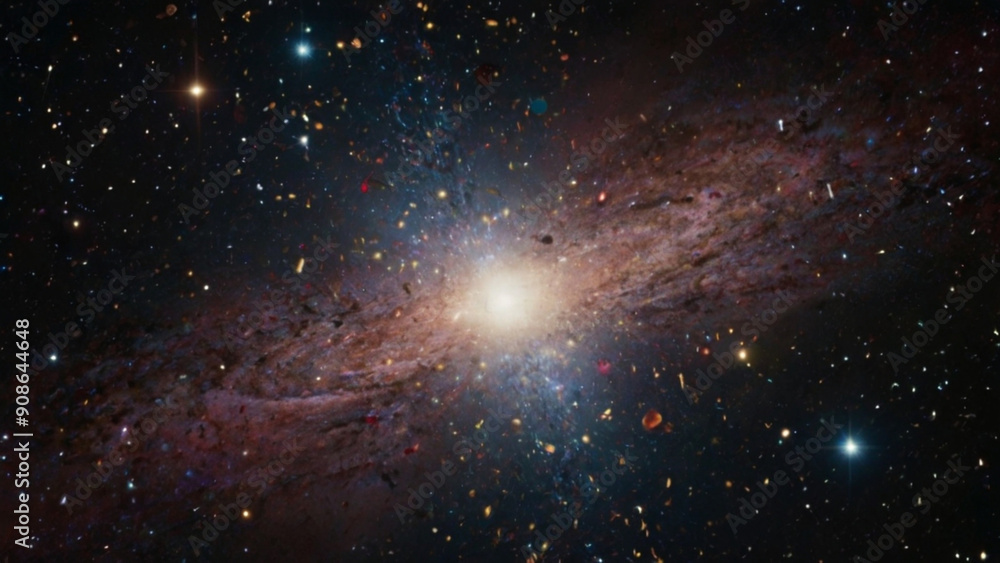 A new universe emerging from the big bang A new universe emerging from the big bang