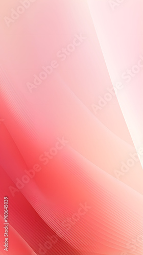 Digital pink red white gradient curve abstract graphic poster background