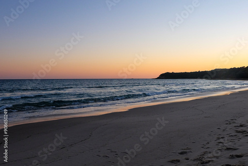 Wallpaper Mural Sunrise, morning light at the main beach, North stradbroke island, QLD, Australia Torontodigital.ca