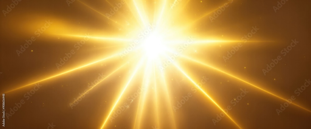 White light burst with the color of yellow, golden sparkling abstract beautiful rays of lights on dark background White light burst with the color of yellow, golden sparkling abstract beautiful rays of lights on dark background