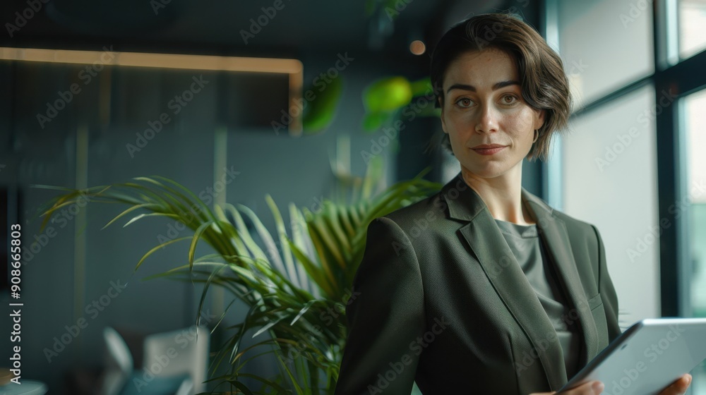 The Businesswoman in Office The Businesswoman in Office