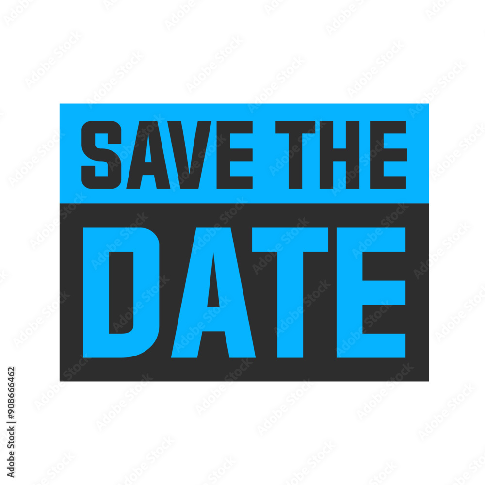 save the date, banner vector illustration Flat design style Clipart save the date, banner vector illustration Flat design style Clipart