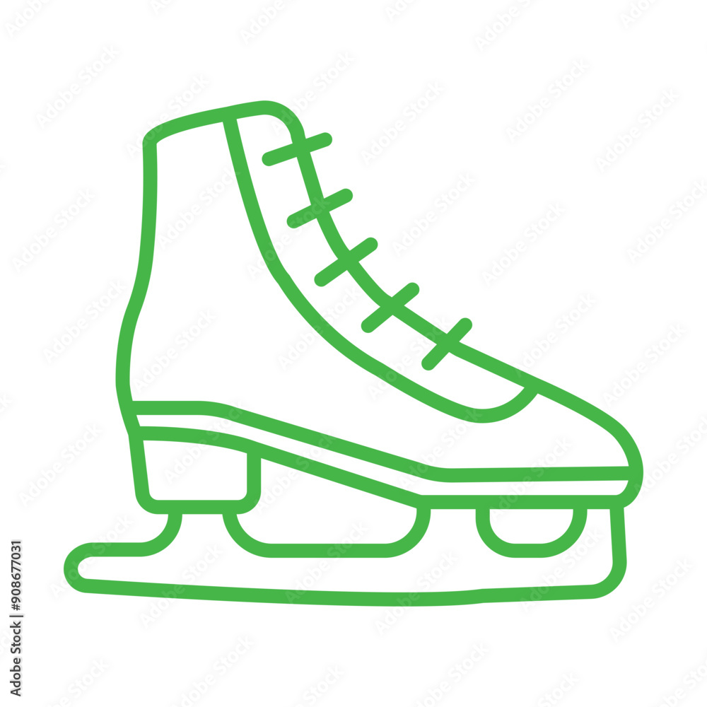 Ice Skates Icon Design Ice Skates Icon Design