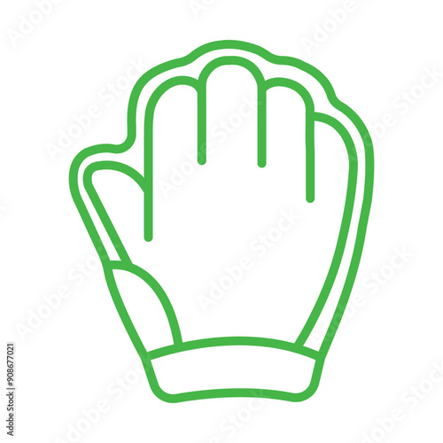 Baseball Glove Icon Design