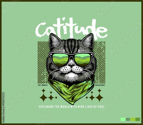 Illustration vector graphic of lettering, perfect for t-shirts design, clothing, hoodies, etc.