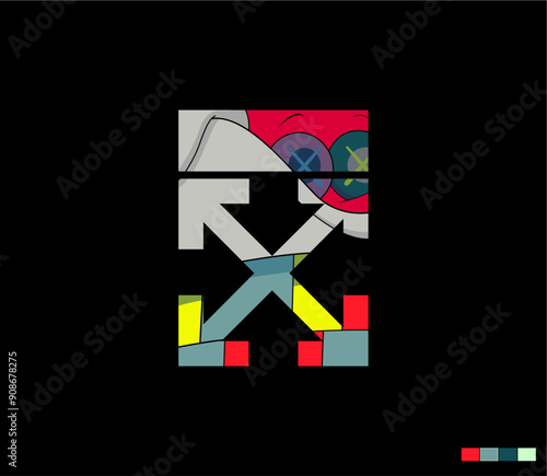 Illustration vector graphic of lettering, perfect for t-shirts design, clothing, hoodies, etc.