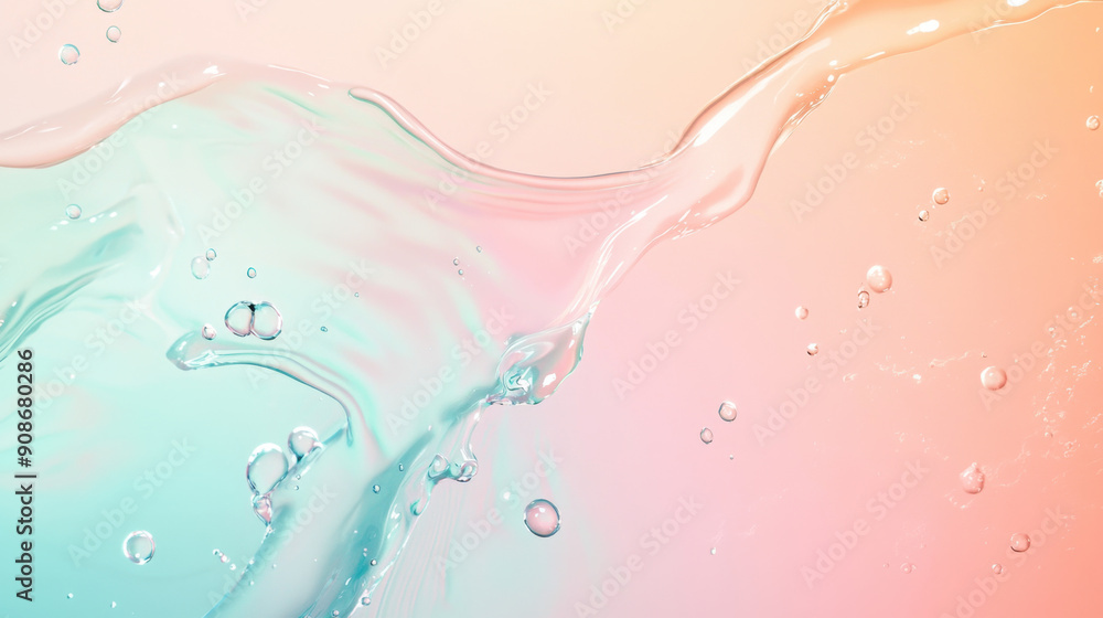 Fluid art design with blue wave motion, clean liquid backdrop Fluid art design with blue wave motion, clean liquid backdrop