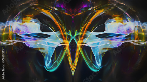 Ephemeral arrow ethereal and amorphous levitating in a dreamy, weightless space.
