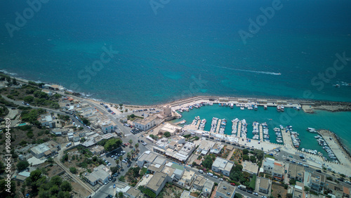 Torre Vado is in the province of Lecce, Italy. Located in the lower Salento, it is a renowned seaside resort on the Ionian coast of Salento. The coast is characterized by low cliffs