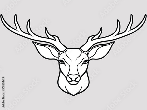 deer head silhouette