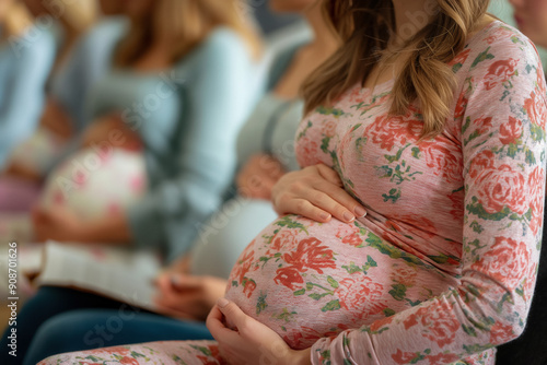 Childbirth education - pregnant woman study in perinatal group