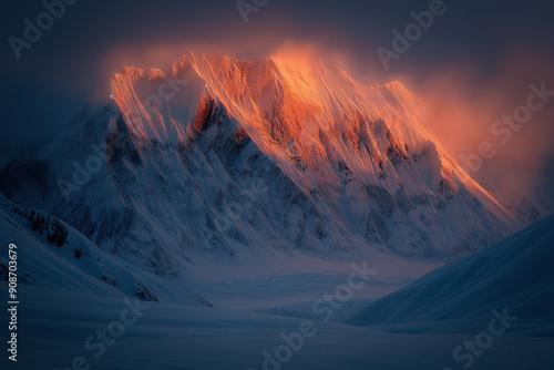 Everest sunset