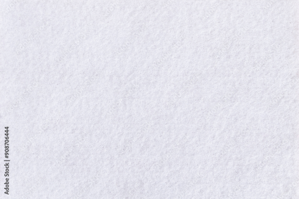 Close up image of felt texture background fabric material illustration wallpaper white color