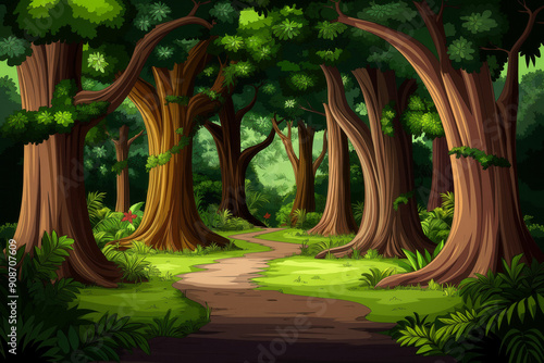 Nature background illustration