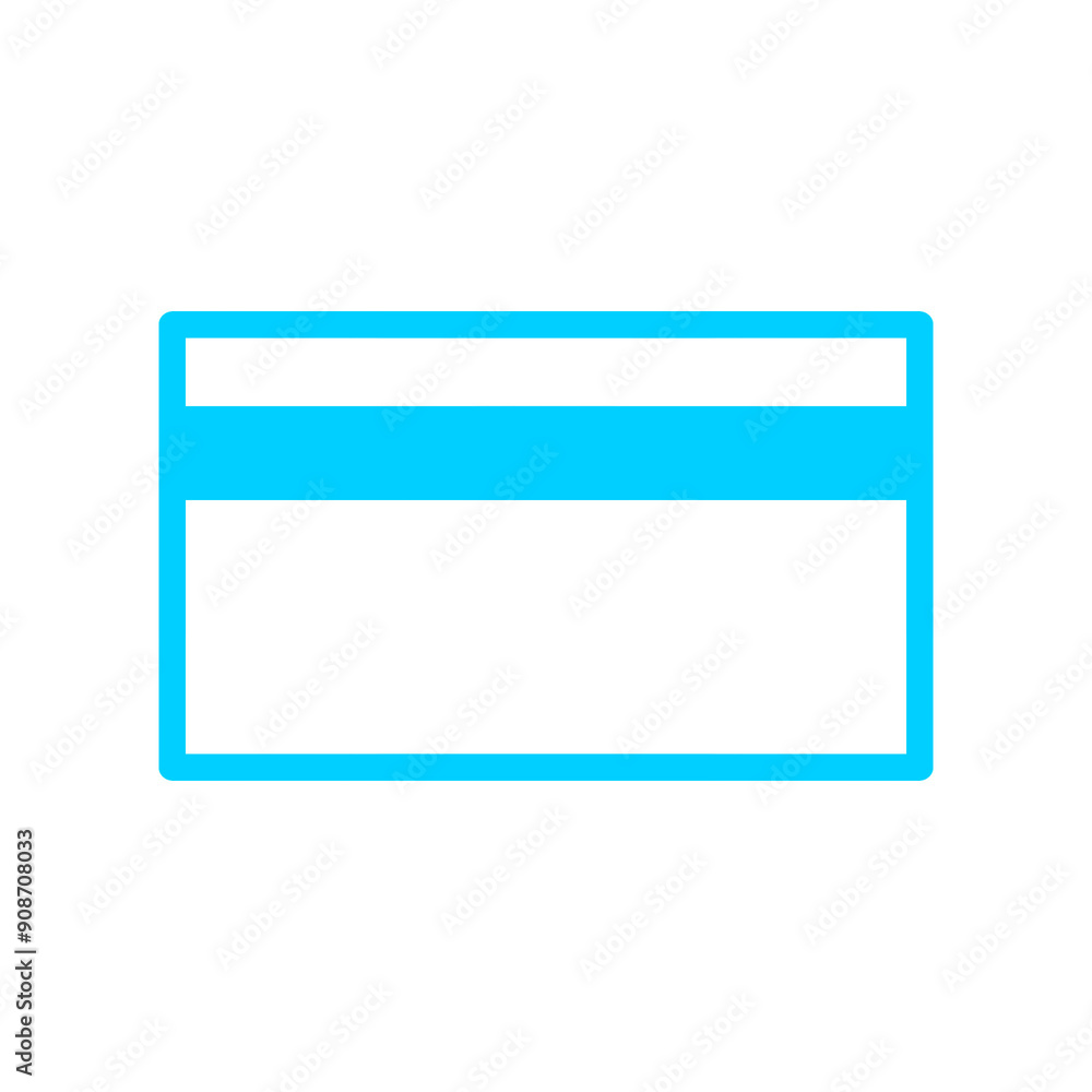 Credit card icon with simple and modern design Credit card icon with simple and modern design
