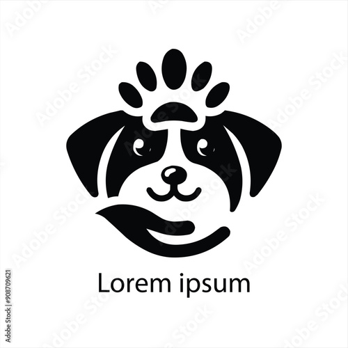 a pet logo design for brand