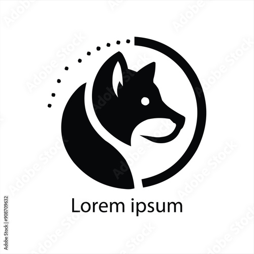 a pet logo design for brand