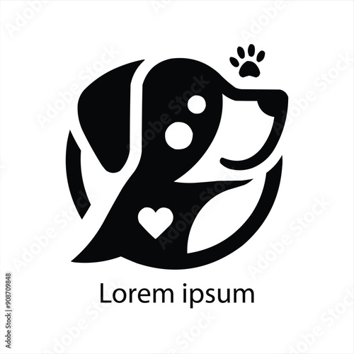 a pet logo design for brand