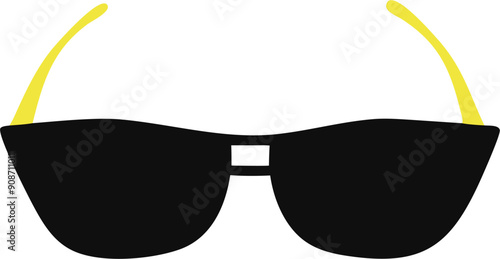 glasses isolated on white background