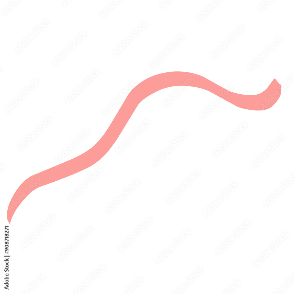 Beautiful ribbon isolated on white background Beautiful ribbon isolated on white background