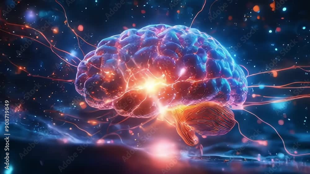 a brain and its neurons a brain and its neurons