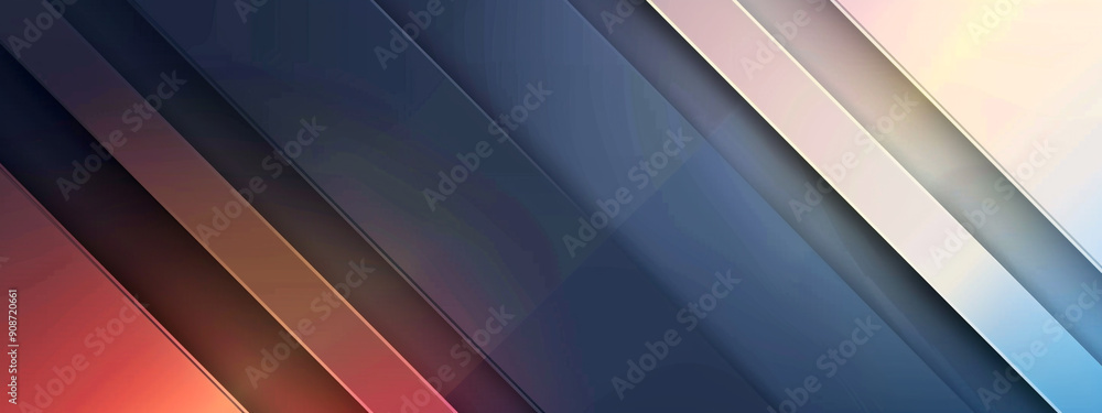 Fototapeta premium Colorful background with abstract colored lines patterns and shapes. background, style of business and technology, 