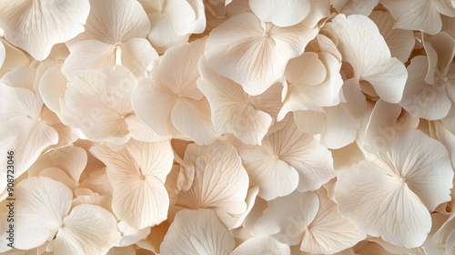 Beautiful arrangement of soft beige and cream petals, perfect for a refined and elegant floral-themed design