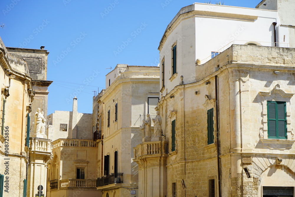 Obraz premium Buildings of Lecce, Puglia, Italy