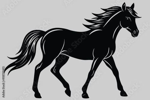 horse illustration