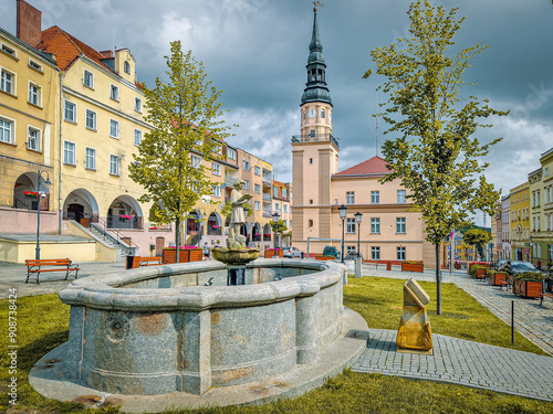 Obraz na płótnie Bolkow – a city in Poland, in the Lower Silesian Voivodeship. w salonie